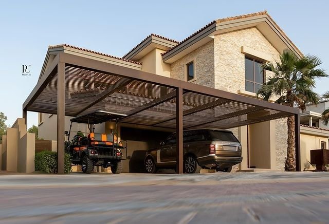 مظلات خارجية مظلات مدارس مظلات حديد مظلات مواقف سيارات بالاحساء